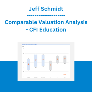 Jeff Schmidt - Comparable Valuation Analysis - CFI Education