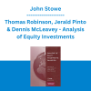 John Stowe, Thomas Robinson, Jerald Pinto & Dennis McLeavey - Analysis of Equity Investments: Valuation