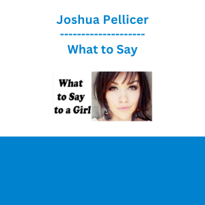 Joshua Pellicer - What to Say