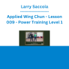Larry Saccoia - Applied Wing Chun - Lesson 009 - Power Training Level 1
