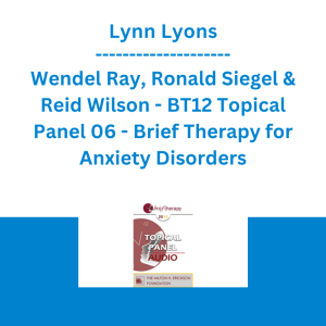 Lynn Lyons, Wendel Ray, Ronald Siegel & Reid Wilson - BT12 Topical Panel 06 - Brief Therapy for Anxiety Disorders
