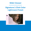 Nikki Closser - Signature 1 Click Color Lightroom Preset