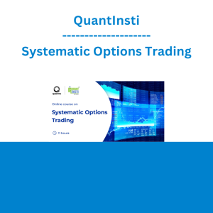 QuantInsti - Systematic Options Trading