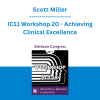Scott Miller - IC11 Workshop 20 - Achieving Clinical Excellence
