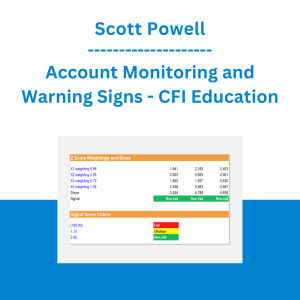 Scott Powell - Account Monitoring and Warning Signs - CFI Education