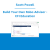 Scott Powell - Build Your Own Robo-Advisor - CFI Education