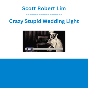 Scott Robert Lim - Crazy Stupid Wedding Light