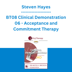 Steven Hayes - BT08 Clinical Demonstration 06 - Acceptance and Commitment Therapy