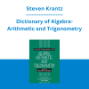 Steven Krantz - Dictionary of Algebra-Arithmetic and Trigonometry