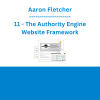 Aaron Fletcher - 11 - The Authority Engine Website Framework