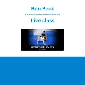 Ben Peck - Live class