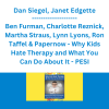 Dan Siegel, Janet Edgette, Ben Furman, Charlotte Reznick, Martha Straus, Lynn Lyons, Ron Taffel & Papernow - Why Kids Hate Therapy and What You Can Do About It - PESI