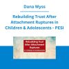 Dana Wyss - Rebuilding Trust After Attachment Ruptures in Children & Adolescents - PESI
