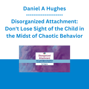 Daniel A Hughes - Disorganized Attachment: Don't Lose Sight of the Child in the Midst of Chaotic Behavior
