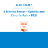 Don Teater & Martha Teater - Opioids and Chronic Pain - PESI