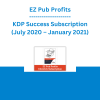 EZ Pub Profits - KDP Success Subscription (July 2020 – January 2021)