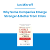 Ian Mitroff - Why Some Companies Emerge Stronger & Better from Crisis