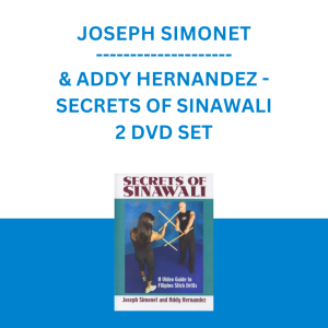 JOSEPH SIMONET & ADDY HERNANDEZ - SECRETS OF SINAWALI 2 DVD SET