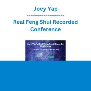 Joey Yap - Real Feng Shui Recorded Conference