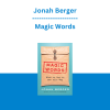 Jonah Berger - Magic Words