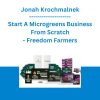Jonah Krochmalnek - Start A Microgreens Business From Scratch - Freedom Farmers