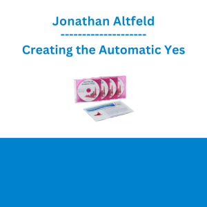 Jonathan Altfeld - Creating the Automatic Yes