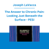 Joseph LaVacca - The Answer to Chronic Pain: Looking Just Beneath the Surface - PESI