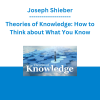 Joseph Shieber - Theories of Knowledge: How to Think about What You Know