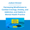 Judson Brewer - Harnessing Mindfulness to Combat Cravings, Anxiety, and Addiction, and Habits in Mental Health Practice