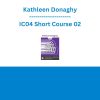 Kathleen Donaghy - IC04 Short Course 02 - Overcoming Barriers to Empathic but Efficient Therapy for People with Critical and Terminal Illness