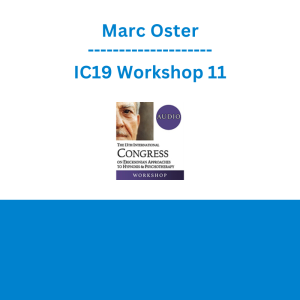 Marc Oster - IC19 Workshop 11 - Wax on, Wax off: Lessons Mr. Miyagi Taught Us about Psychotherapy and Hypnosis
