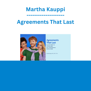Martha Kauppi - Agreements That Last