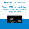 Michael Davis Golzmane - Resolve 4700 Forms of Saturn Karma During His Re-entry into Capricorn, (His Own Sign) after 30 Years (Originally Recorded Jan 2020)