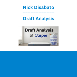 Nick Disabato - Draft Analysis