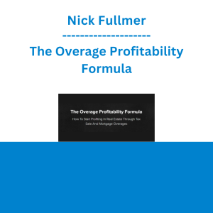 Nick Fullmer - The Overage Profitability Formula