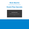 Nick Martin - Event Plan Secrets