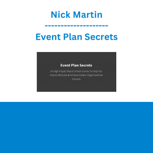 Nick Martin - Event Plan Secrets