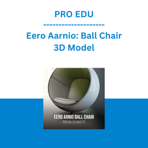 PRO EDU - Eero Aarnio: Ball Chair 3D Model