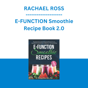 RACHAEL ROSS - E-FUNCTION Smoothie Recipe Book 2.0