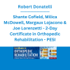 Robert Donatelli, Shante Cofield, Milica McDowell, Margaux Lojacono & Joe Lorenzetti - 2-Day Certificate in Orthopedic Rehabilitation: A Masterclass in the Top Techniques - PESI