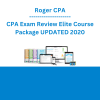 Roger CPA - CPA Exam Review Elite Course Package UPDATED 2020