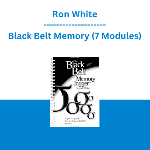 Ron White - Black Belt Memory (7 Modules)