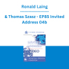Ronald Laing & Thomas Szasz - EP85 Invited Address 04b - Using Social Phenomology and Existential Philosophy in Psychotherapy