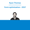 Ryan Thomas - Form optimization - 2017
