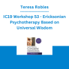 Teresa Robles - IC19 Workshop 53 - Ericksonian Psychotherapy Based on Universal Wisdom