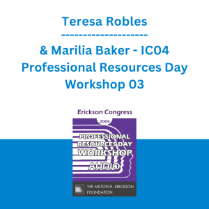 Teresa Robles & Marilia Baker - IC04 Professional Resources Day Workshop 03 - Institute Building: Erickson Institute Development: Three Cornerstones: The Leader, The Team, The Net
