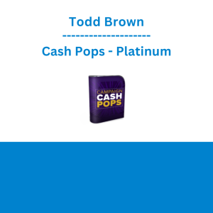 Todd Brown - Cash Pops - Platinum