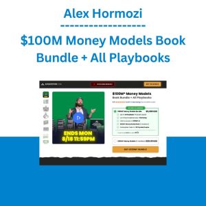 Alex Hormozi - $100M Money Models Book Bundle + All Playbooks