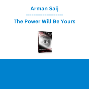 Arman Saij - The Power Will Be Yours