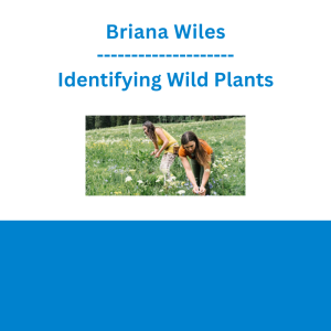 Briana Wiles - Identifying Wild Plants